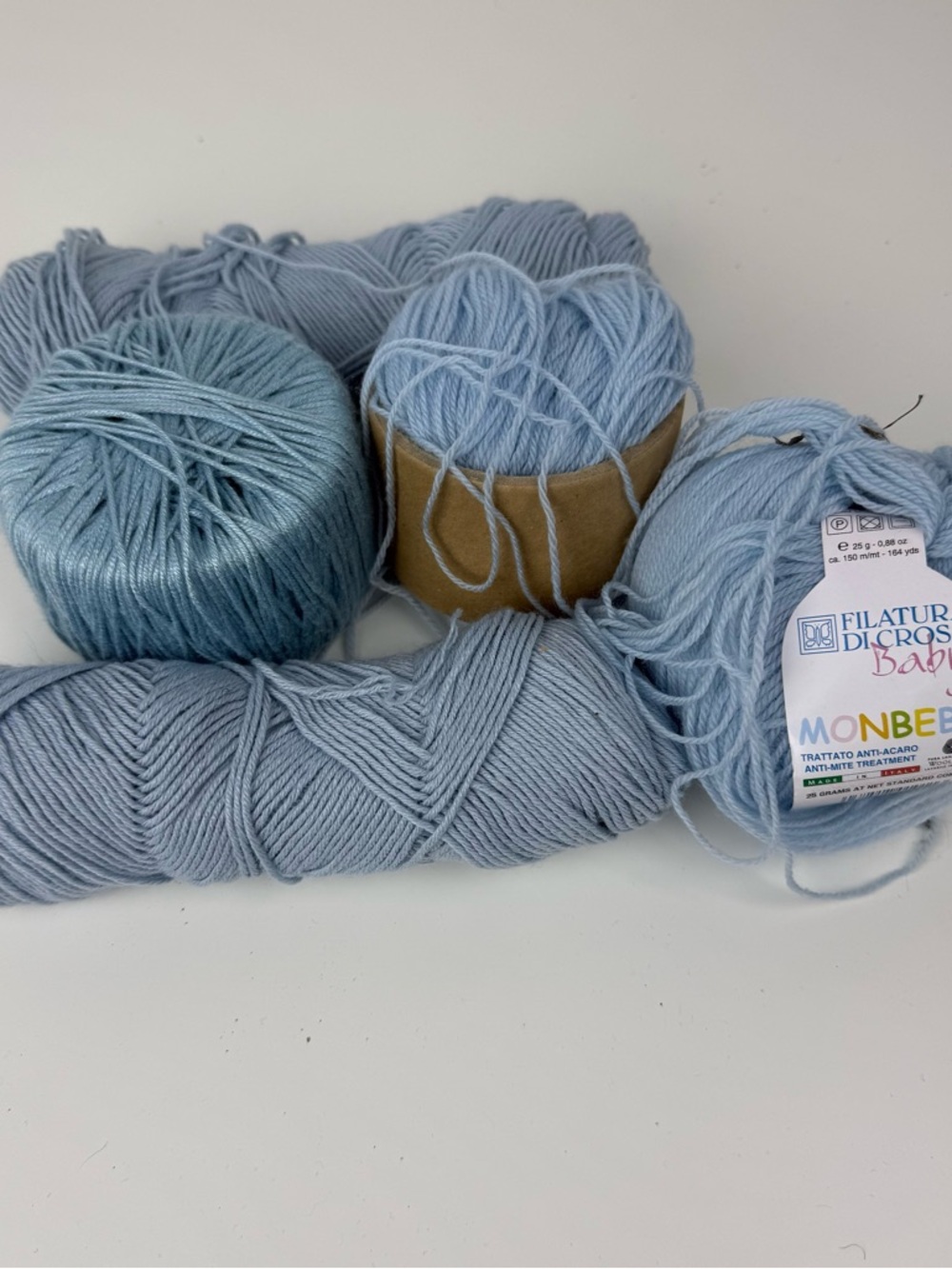 Filatura Di Crosa MonBebe Baby Yarn Blue OS